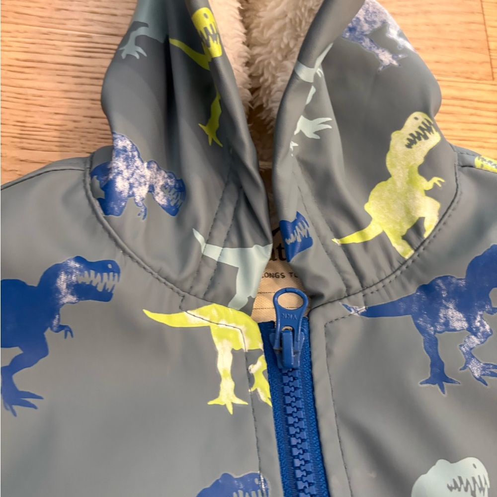 Hatley Kids RainJacket with Dinosaur Design - Picture 4 of 7